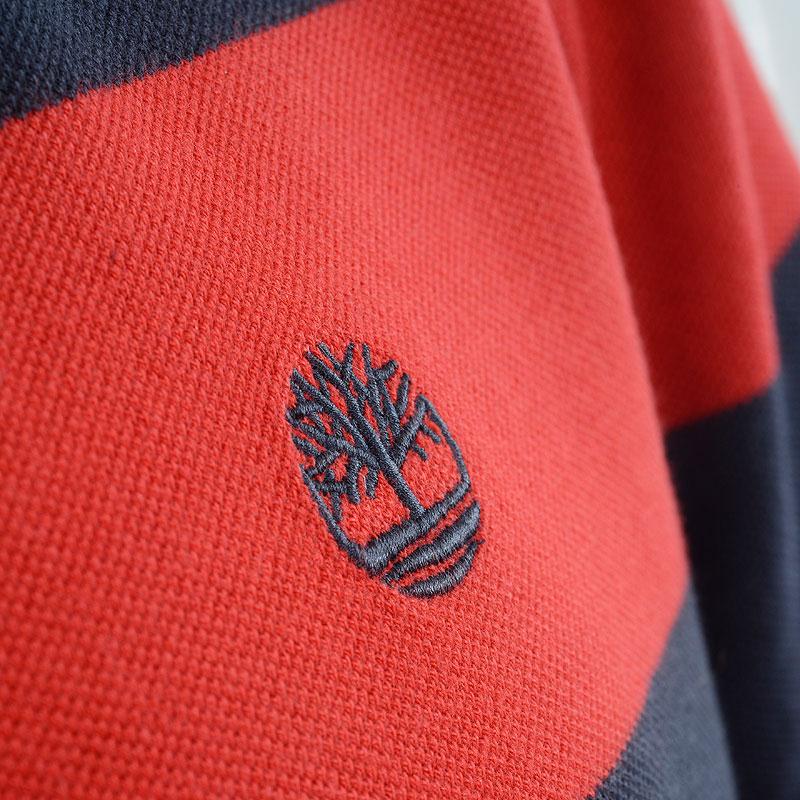 Remera-Hombre-Timberland-SS Rugby Stripe Pique