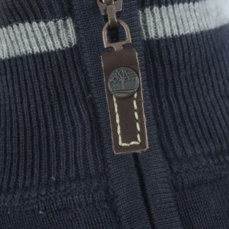 Timberland-Sweaters-12gg 1/2 Zip Tip Badge SN