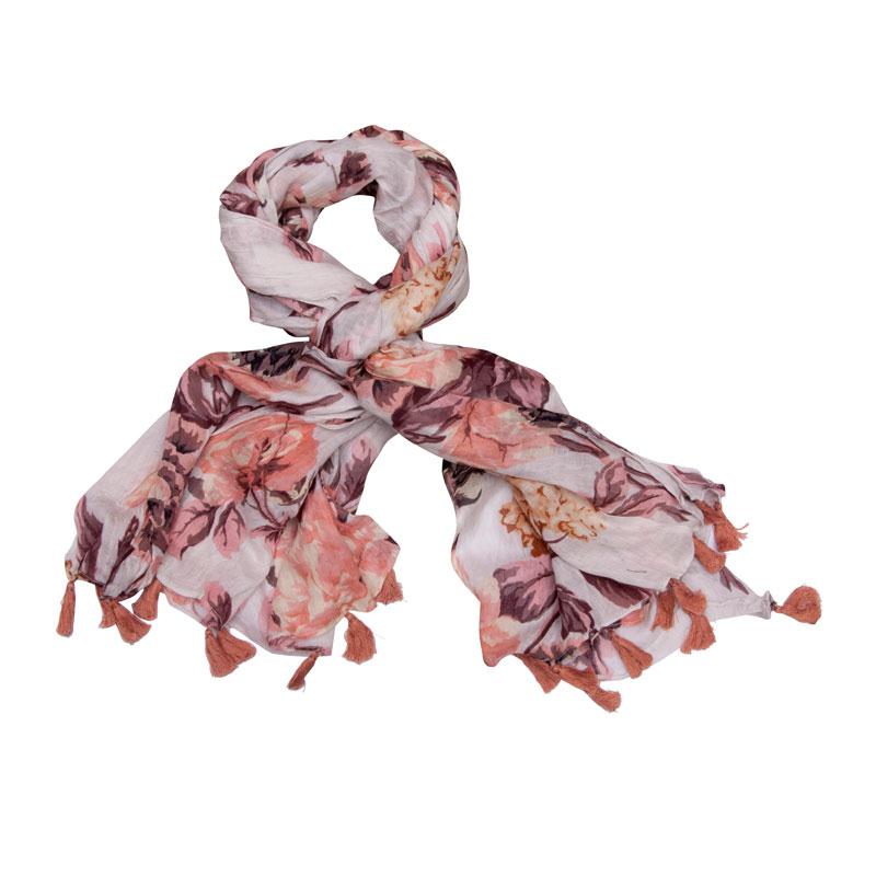Grimoldi-panuelos-6841 - Pashmina flores grandes FN
