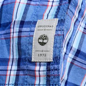 Camisa-Hombre-Timberland-SS Lane River Check Poplin
