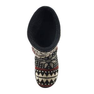 Botas-Mujer-Hush Puppies-Wool Boot-Negro