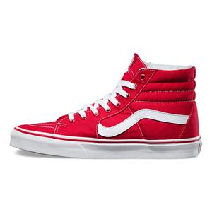 Sneakers-Unisex-Vans-SK8 HI-Rojo