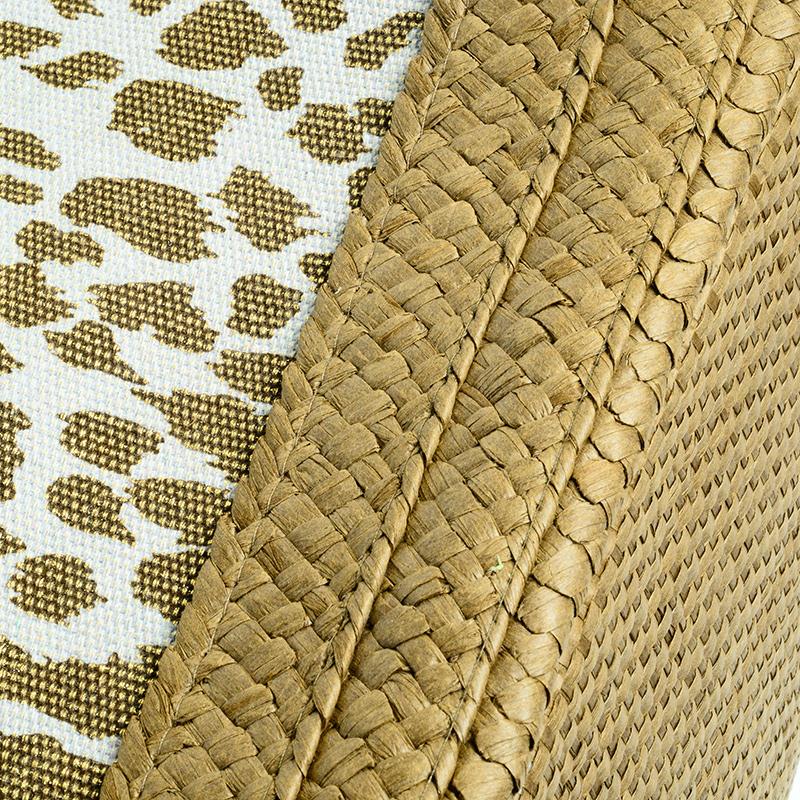 a pie-Cartera-Bolso rafia SN