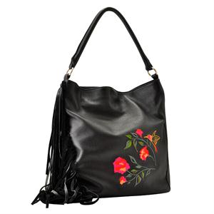 Hush Puppies-Cartera-Bordado y Flecos - Adana PD