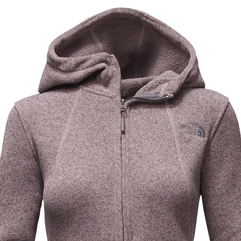 The North Face-Sweaters-W CRESCENT FULL ZIP HOODIE AN