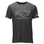 The North Face-Remera-M S/S HATERS TRI-BLEND TEE PD
