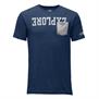 The North Face-Remera-M S/S FLIP SCRIPT TRI-BLEND POCKET TEE PD