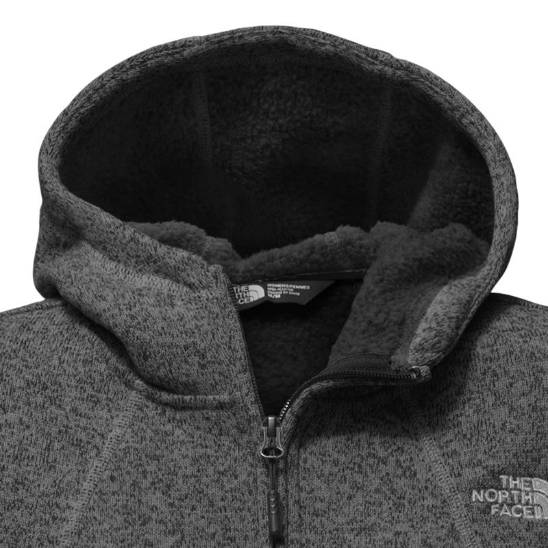 The North Face-Sweaters-W CRESCENT FULL ZIP HOODIE AN