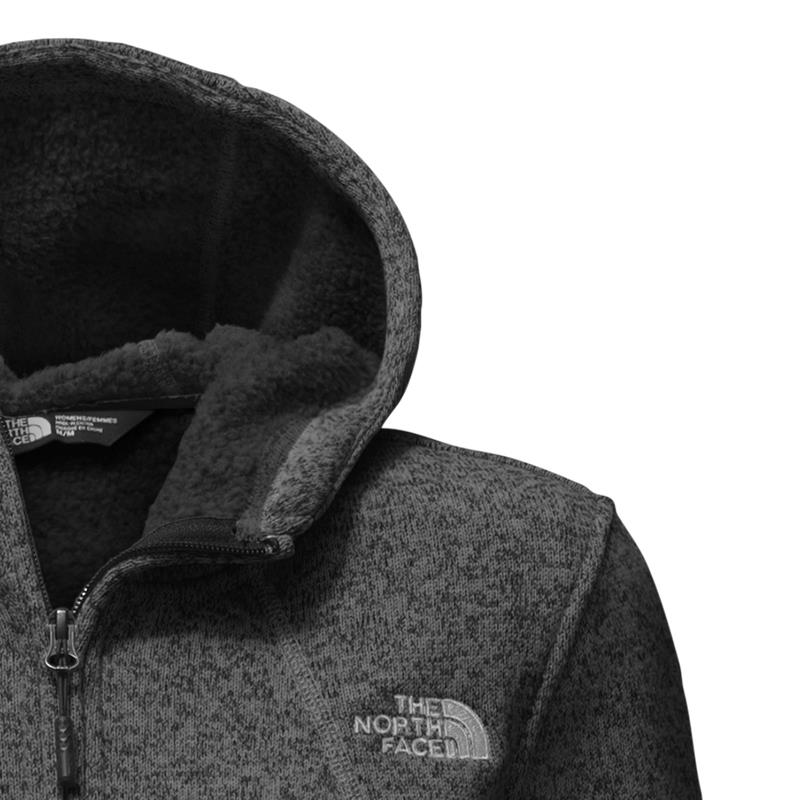 The North Face-Sweaters-W CRESCENT FULL ZIP HOODIE SN