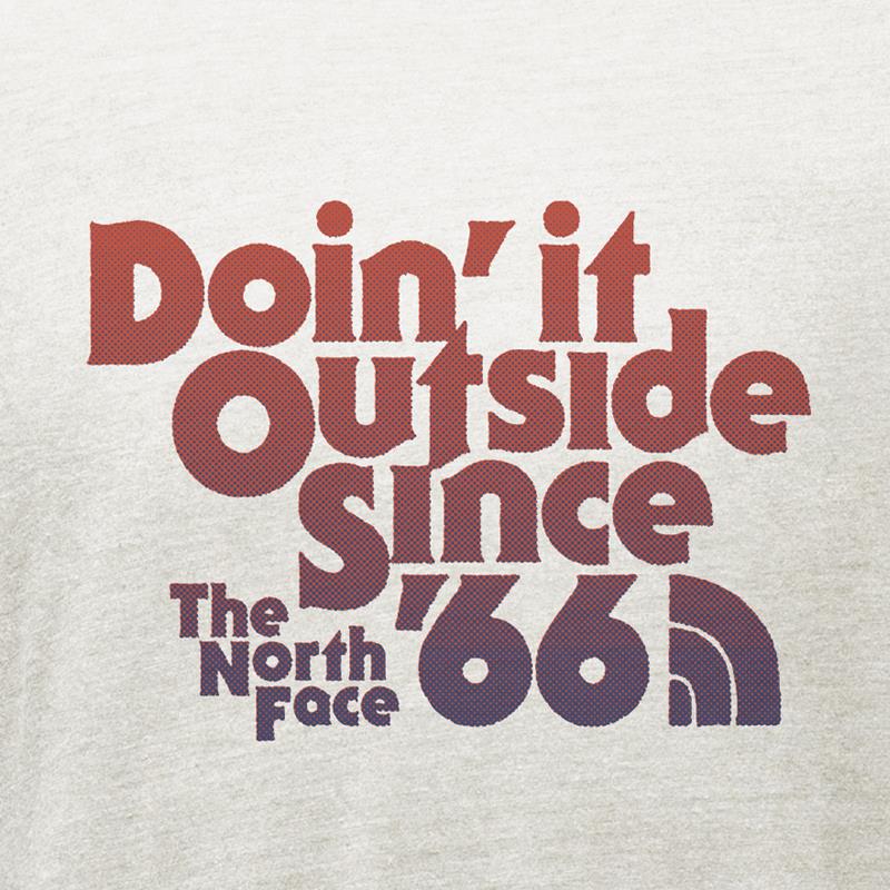 The North Face-Remera-M SINCE '66 TRI-BLEND TEE SN