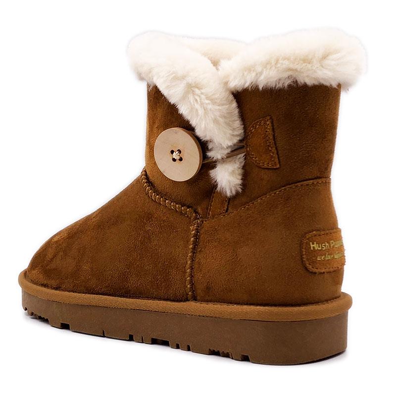 Botas Hush Puppies en piel marrón chocolate para mujer talla 6 | Etsy México