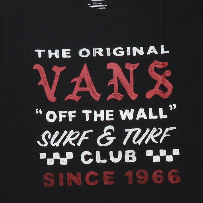 Vans-Remera-Remera Surf and Turf Club- logo SN