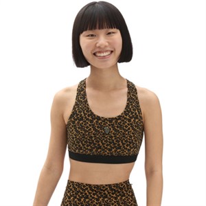 Musculosa-Mujer-Vans-Strawberry Leopard Bralette-Beige