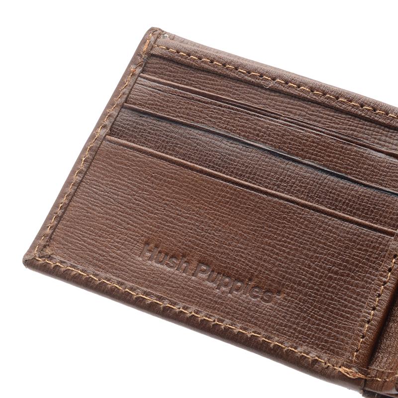 Hush Puppies-Billetera-Billetera cuero euro anilina FN