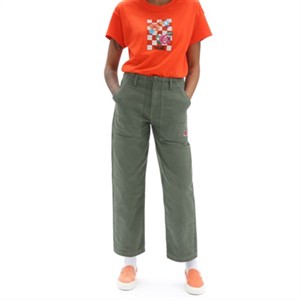 Pantalones-Mujer-Vans-Needlepoint Pant-Verde