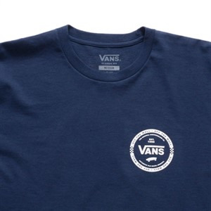 Remera-Hombre-Vans-Logo Check SS-Azul