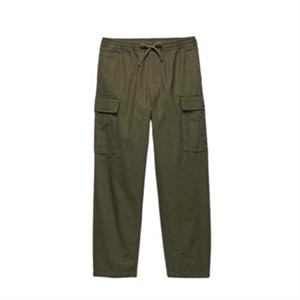 Pantalones-Hombre-Vans-Range Cargo Baggy Tapered Elastic Pant-Verde