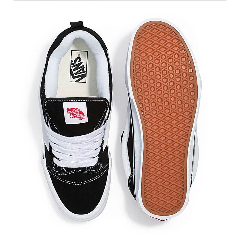 vans de cuero negras
