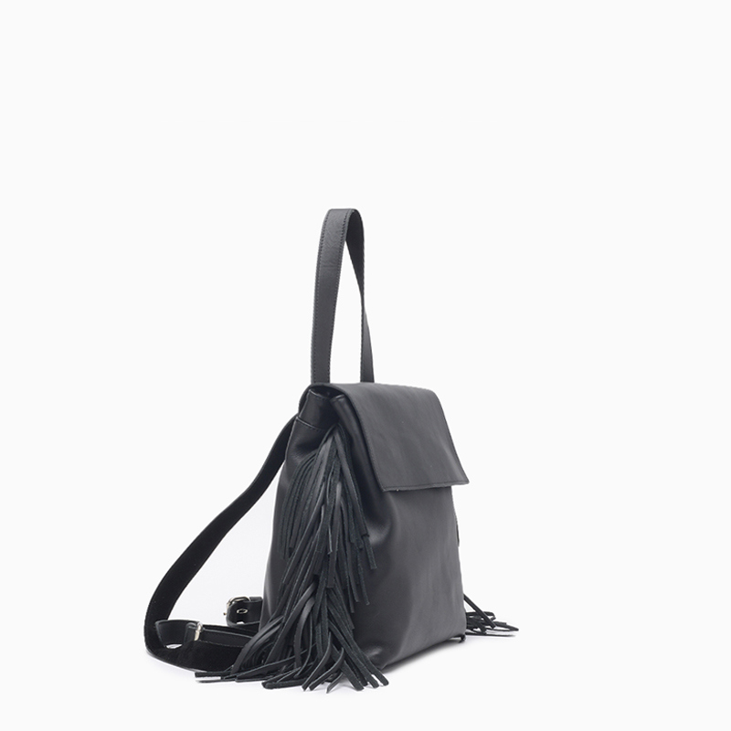 Hush Puppies-Mochilas-Mochila cuero flecos Joyful AN