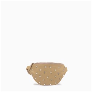 a pie-Riñonera-Rinonera cuero tachas bombe Celima PD