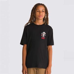 Vans-Remera-Pizza Skull SS PD