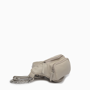 a pie-Riñonera-Rinonera cuero chains Jive AN