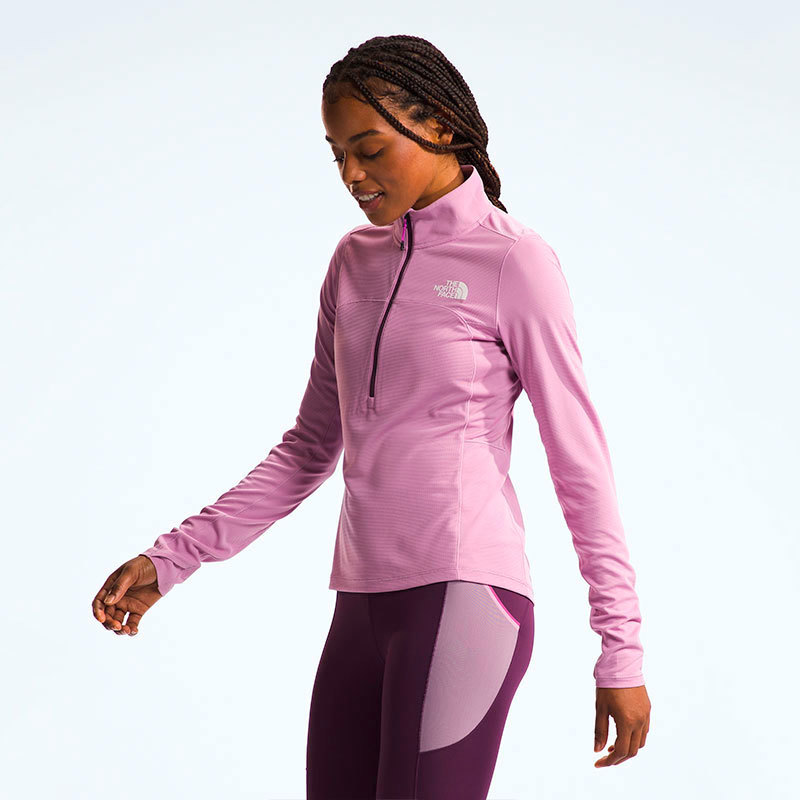 The North Face-Buzos-W SUNRISER 1/4 ZIP AN