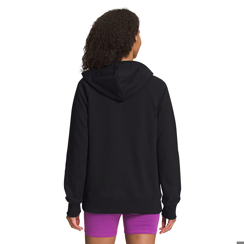 The North Face-Buzos-W SIMPLE LOGO FLEECE FULL ZIP HOODIE AN