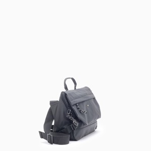 a pie-Cartera-Bandoleras Microfibra AN