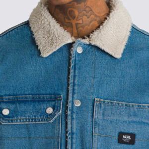 Vans-Campera-Drill Chore Denim Sherpa Coat FN