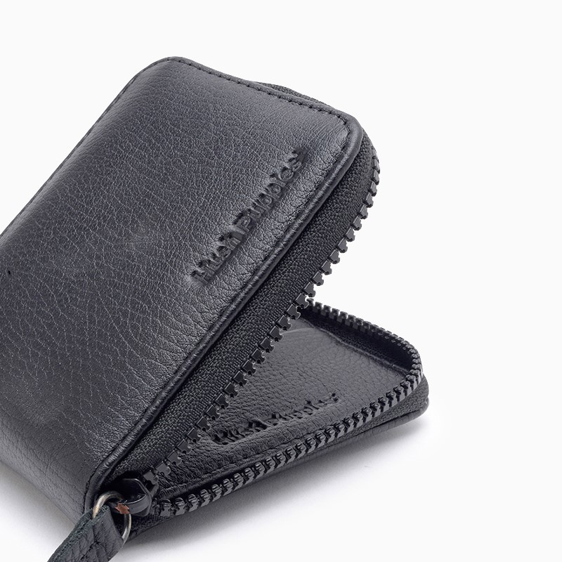 Hush Puppies-Billetera-Billetera con cierre cuero hombre FN