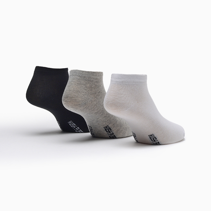 Hush Puppies-Medias-3505 - Tripack Canoa Liso SN