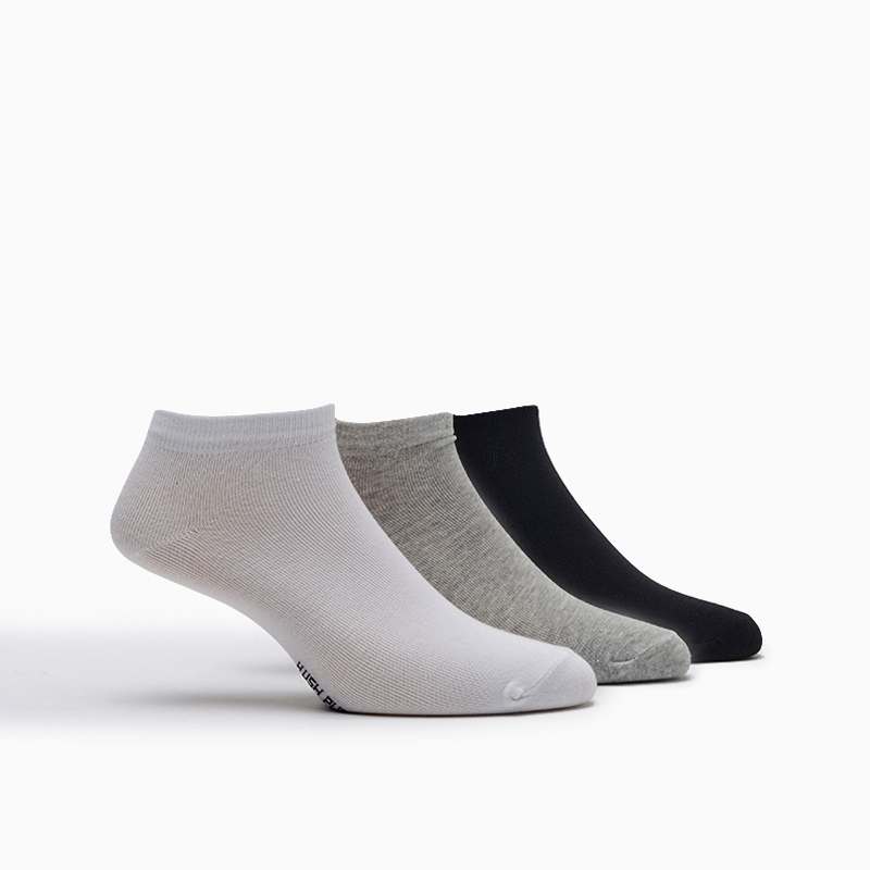 Hush Puppies-Medias-3505 - Tripack Canoa Liso PD