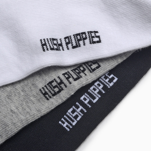 Hush Puppies-Medias-3505 - Tripack Canoa Liso FN