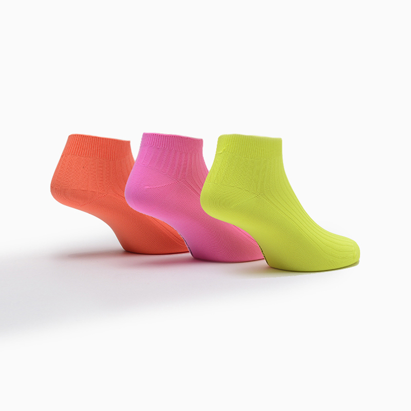 Hush Puppies-Medias-1S1A154 - Tripack canoa fluor SN