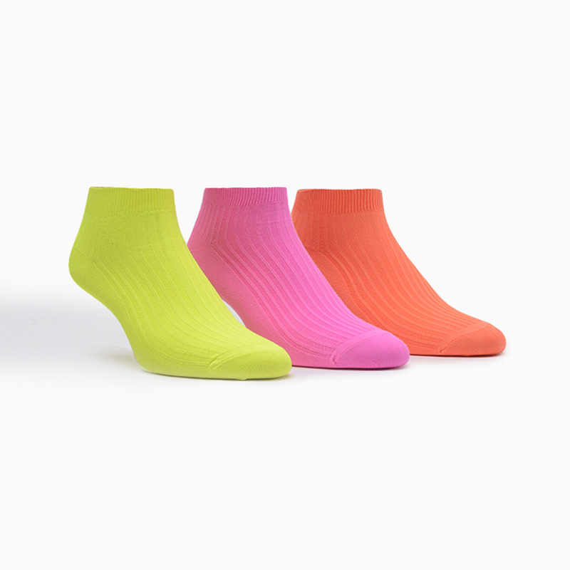 Hush Puppies-Medias-1S1A154 - Tripack canoa fluor AN