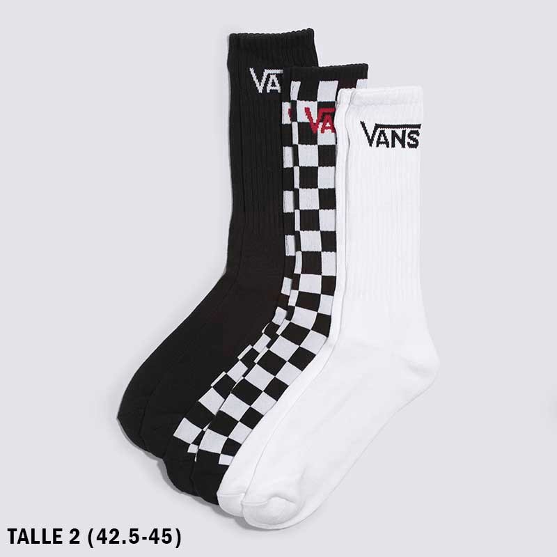 Vans-Medias-Classic Crew Tripack SN