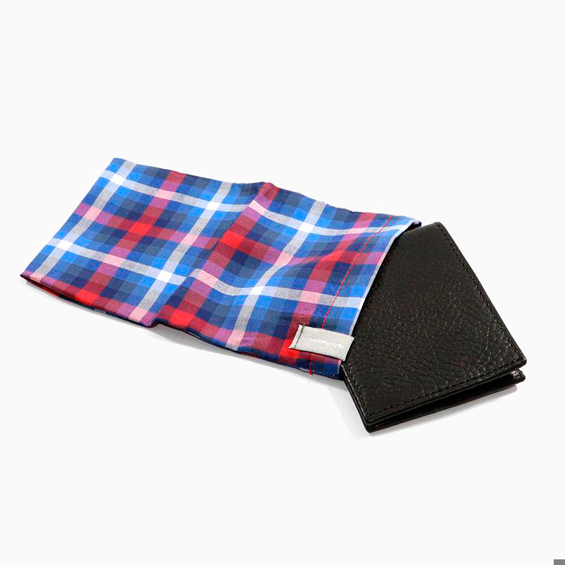 Hush Puppies-Billetera-Billetera cuero dolar bitono SN