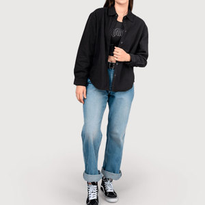 Vans-Camisa-Gillian Overdyed Button Down SN