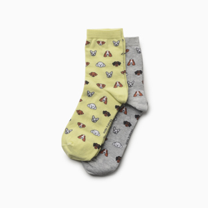 Hush Puppies-Medias-BICPACK DOG LOVERS Mujer PD