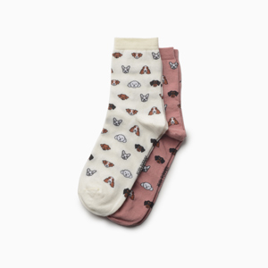 Hush Puppies-Medias-BICPACK DOG LOVERS Mujer PD