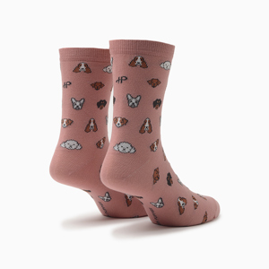 Hush Puppies-Medias-BICPACK DOG LOVERS Mujer FN