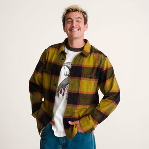 Vans-Camisa-Larkspur Plaid Flannel PD