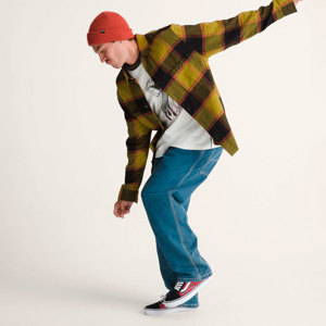 Vans-Camisa-Larkspur Plaid Flannel SN