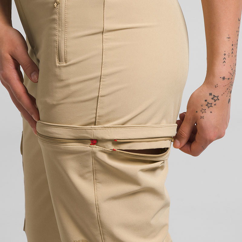 The North Face-Pantalones-W BRIDGEWAY ZIP OFF PANT AN