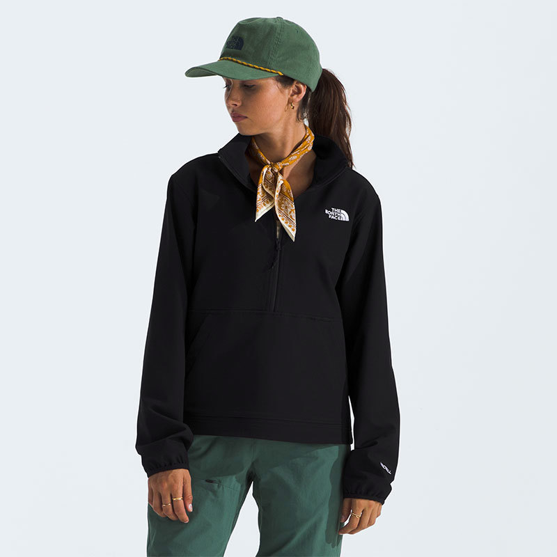 The North Face-Campera-W WILLOW STRETCH 1/2 ZIP PD