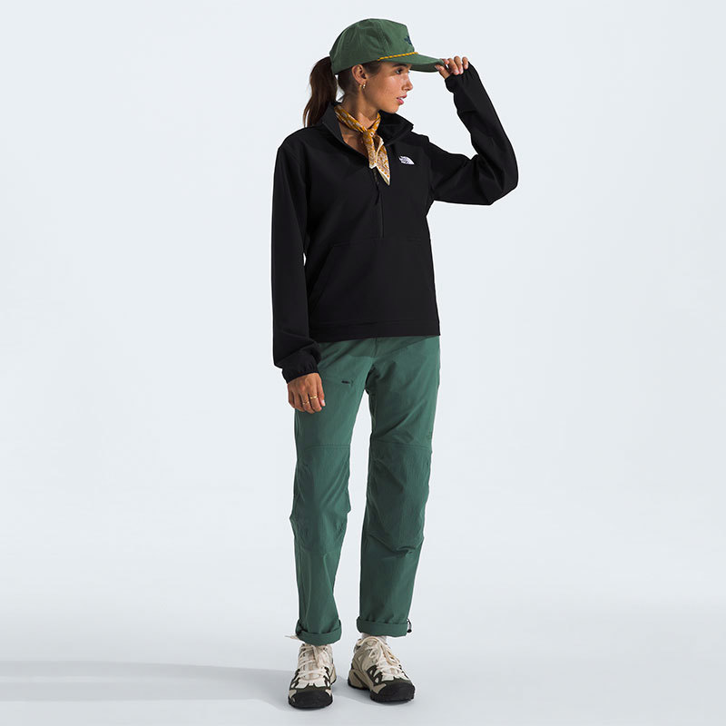 The North Face-Campera-W WILLOW STRETCH 1/2 ZIP FN