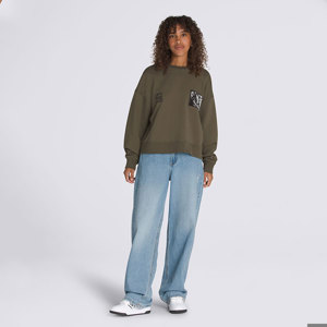 Vans-Buzos-Skate Lisa Lisa Crew FN