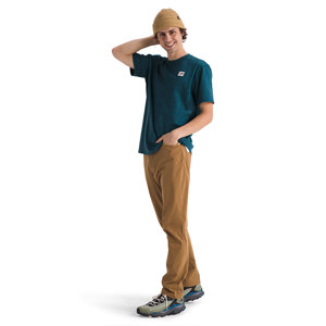 The North Face-Remera-M S/S HERITAGE PATCH HEATHERED TEE SN