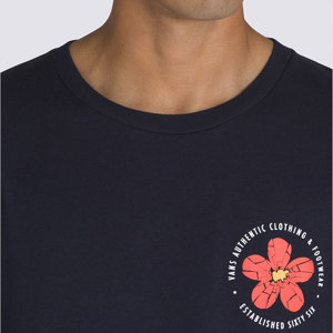 Vans-Remera-Cracked Flower SS AN